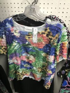 Alfred Dunner Multicolor Textured Top, Women's 2X Petite