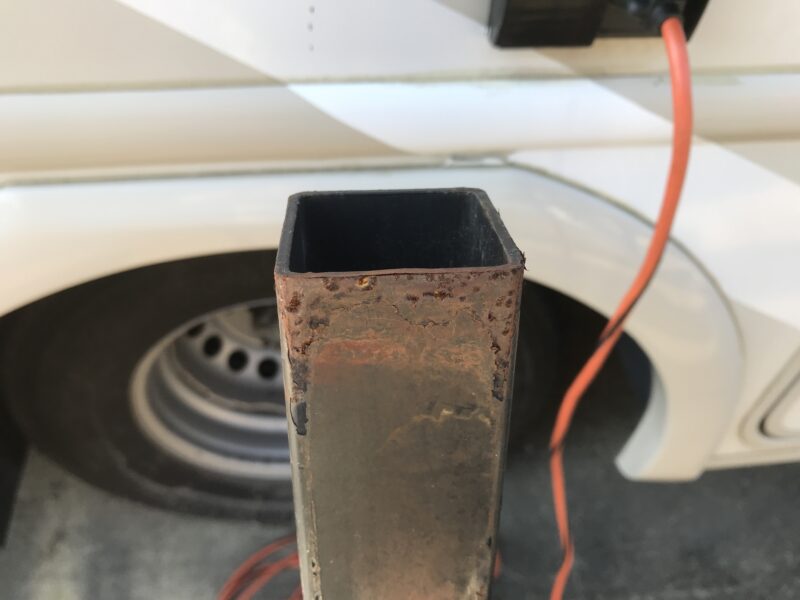 Steel Hitch-Mounted Mesh Cargo Carrier Basket
