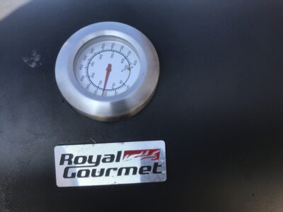 Royal Gourmet Charcoal Grill and Smoker with Thermometer