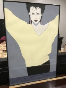 Vintage Nagel-Style Framed Portrait – Tower Graphics, Sacramento, California
