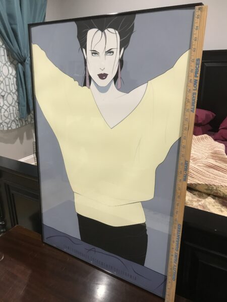 Vintage Nagel-Style Framed Portrait – Tower Graphics, Sacramento, California