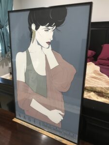 Nagel Woman Art Print in Black Frame